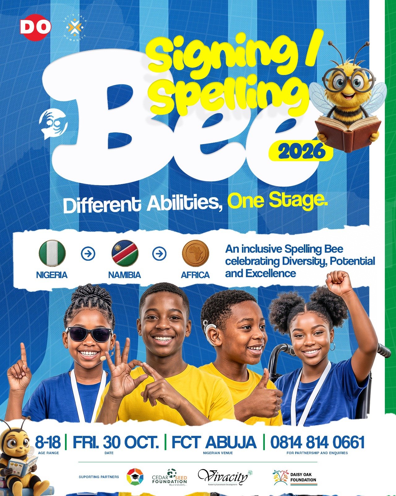 Signing/Spelling Bee